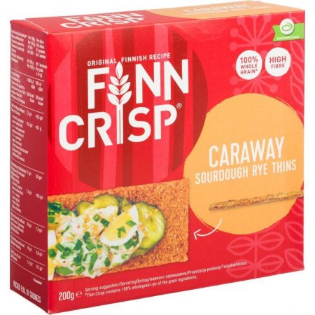 Хлебцы Finn Crisp Caraway ржаные 200 г