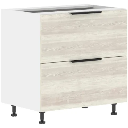 Шкаф напольный с ящиками Corsica (сосна эдмонт/белый, 800х560х820 мм)