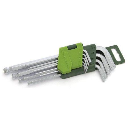 Набор ключей г-образных 1.5-10 мм с шаром 9 шт Дело Техники (562091)