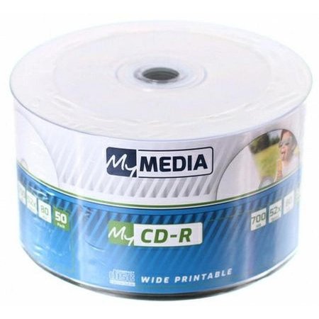 Диск CD-R Mymedia 700 МБ 52x pack wrap 69206 (50 штук в упаковке)