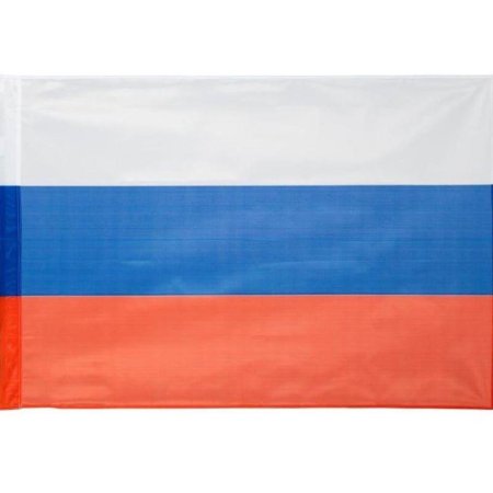 Флаг Российской Федерации 90x135 см уличный флажная сетка (без  флагштока)