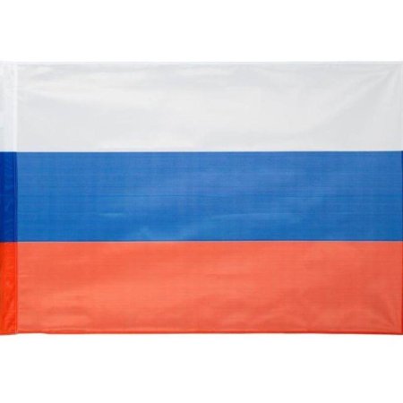 Флаг Российской Федерации 90x135 см уличный флажная сетка (без  флагштока)