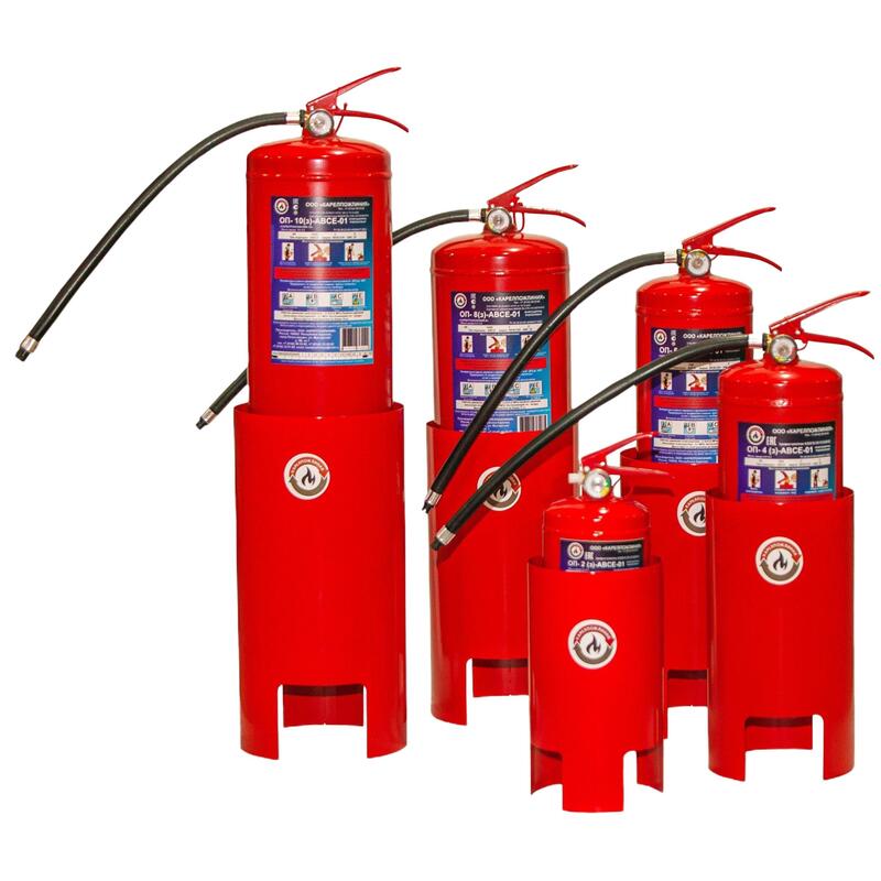 Огнетушитель порошковый КАРЕЛПОЖЛИНИЯ