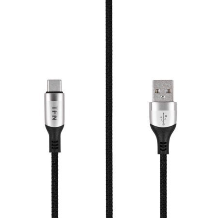 Кабель TFN USB A - USB Type-C 1.2 метра (TFN-C-BLZ-AC1M-NI)