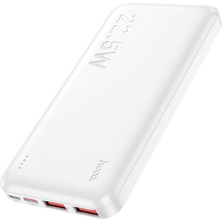 Внешний аккумулятор (power bank) Hoco J101 Astute 10000 мАч белый (J101  ASTUTE WHITE)
