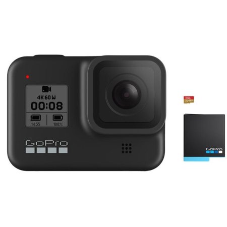 Экшн-камера GoPro Hero8 + SD32GB Black Edition (CHDSB-801)