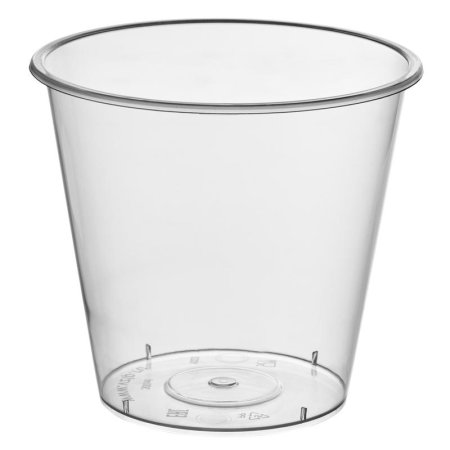 Стакан одноразовый 300 мл прозрачный 500 штук в упаковке Vzlp Bubble Cup
