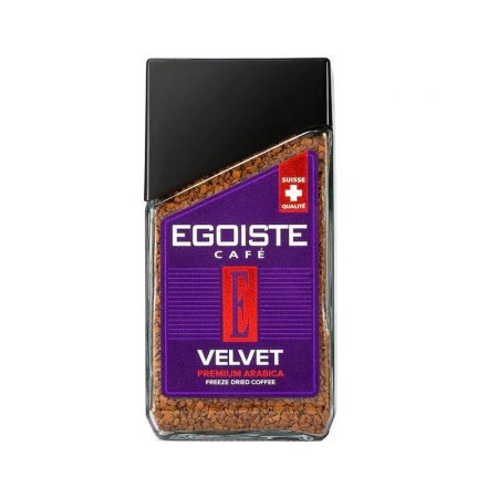 Кофе растворимый Egoiste Velvet 95 г (стекло)