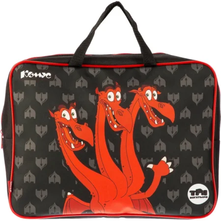 Папка для тетрадей Комус Три богатыря Горыныч А4 на молнии