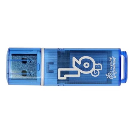 Флеш-память USB 2.0 16 ГБ Smartbuy Glossy (SB16GBGS-B)