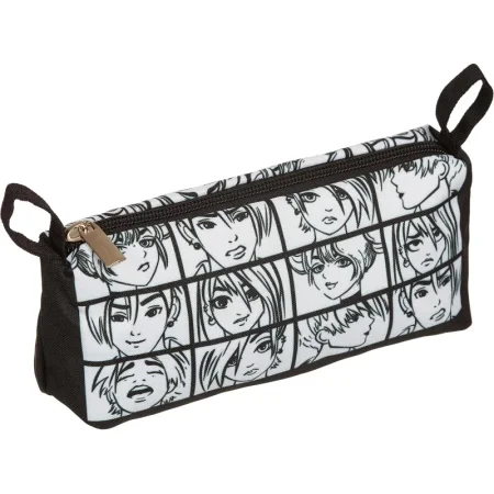Пенал-косметичка односекционный Комус Класс (№1 School) Аниме Комикс  черный