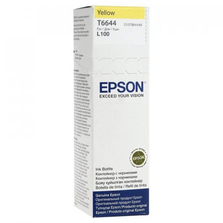 Картридж Epson T6644 C13T66444A желтый