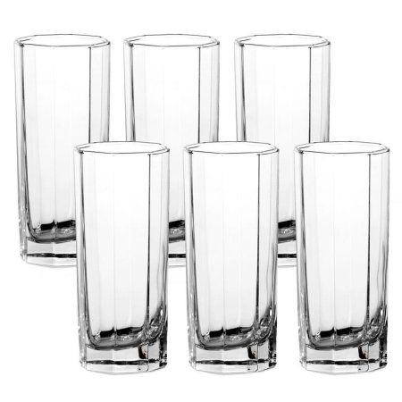 Набор стаканов (хайбол) Pasabahce стеклянные высокие 260 мл (6 штук в  упаковке)