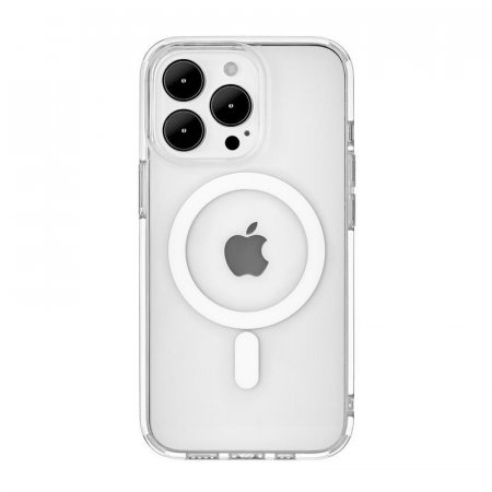 Чехол-накладка uBear Real MagCase для Apple iPhone 13 Pro прозрачный  (CS109TT61PRL-I21M)