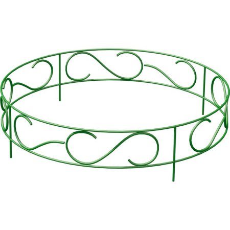Заборчик для клумбы Разборный зеленый (45х7.5х125 см)