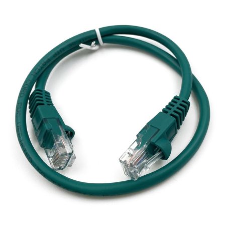 Патч-корд витая пара ExeGate UTP-RJ45-RJ45-5e-0,3M-GN 5e 0,3 м