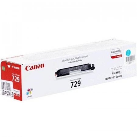 Картридж Canon Cartridge 729 4369B002 голубой
