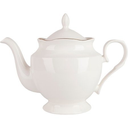 Чайник Nouvelle Home Belle 1300 мл золотистый/белый