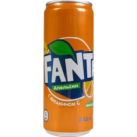 Напиток сильногазированный Fanta 0.33 л