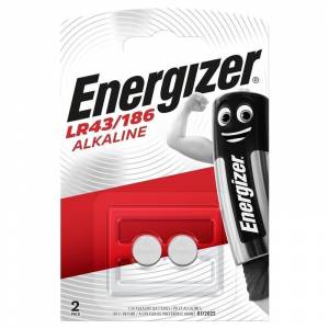 Батарейки Energizer Alkaline LR43 186 (2 штуки в упаковке)