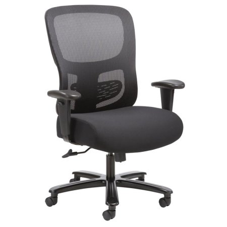 Кресло для руководителя Easy Chair 582 TC черное (сетка/ткань, металл)