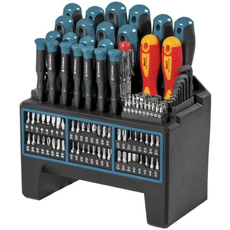 Набор отвёрток Bort BTK-114 с набором бит (114 штук, 93418538)