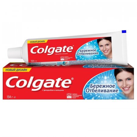 Зубная паста Colgate Бережное отбеливание 100 мл