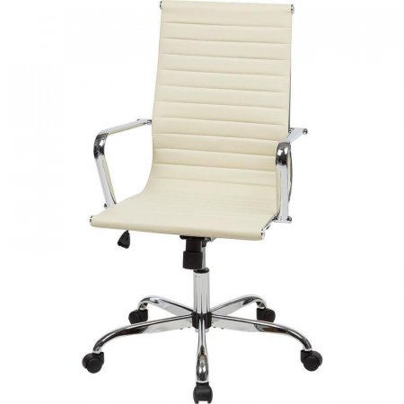 Кресло для руководителя Easy Chair 707 TPU бежевое (искусственная кожа, металл)