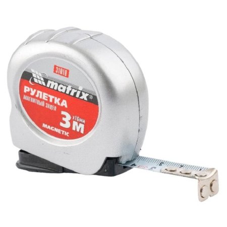 Рулетка Matrix Magnetic 3 м x 16 мм (31010)