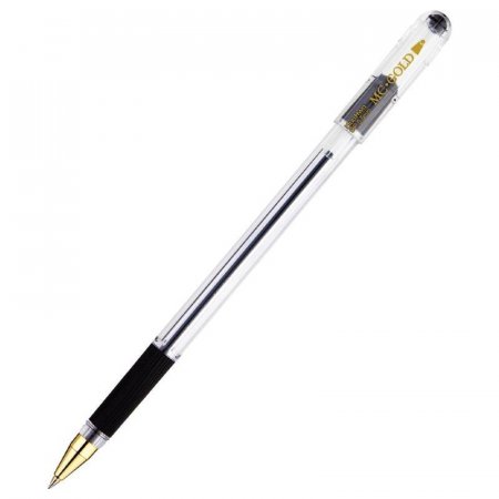 Ручка шариковая MunHwa MC Gold черная (толщина линии 0.3 мм)