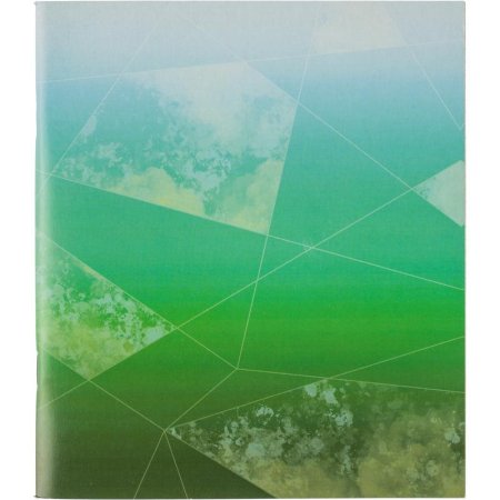 Тетрадь общая Attache Ice А5 48 листов в клетку на скрепке (обложка  зеленая)