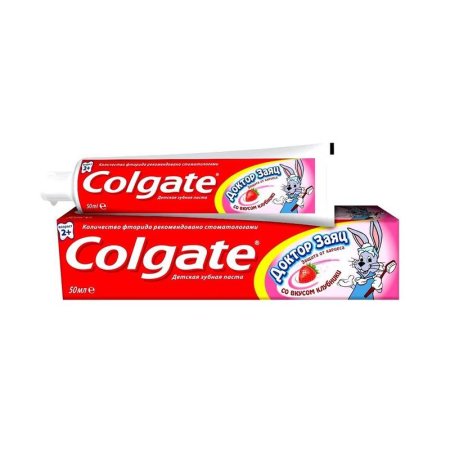 Зубная паста детская Colgate Доктор Заяц 50 мл