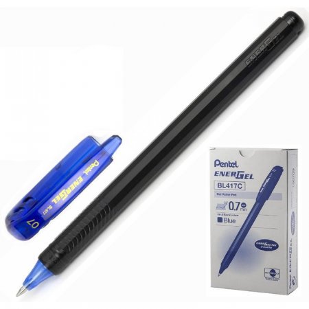 Ручка гелевая Pentel EnerGel BL417-C синяя (толщина линии 0.35 мм)