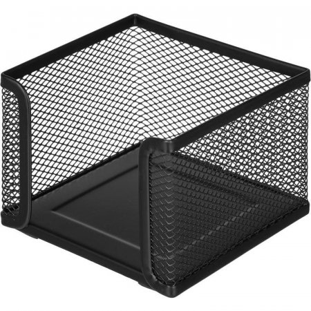 Подставка для блок-кубиков Attache (металическая сетка, 105x105x78 мм, черная)