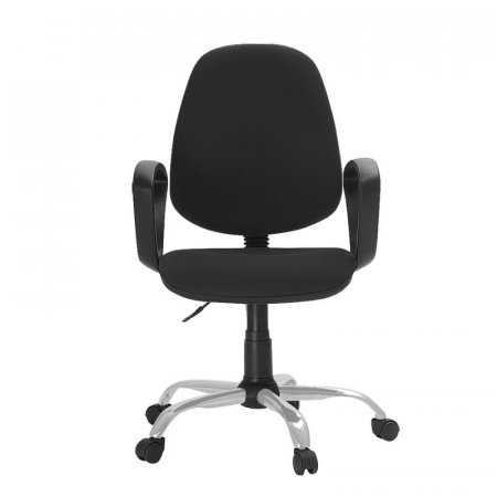 Кресло офисное Easy Chair 222 черное (ткань, металл)