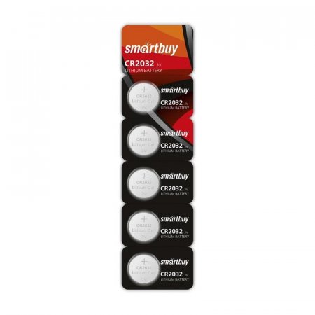 Батарейки Smartbuy CR2032 (5 штук в упаковке)