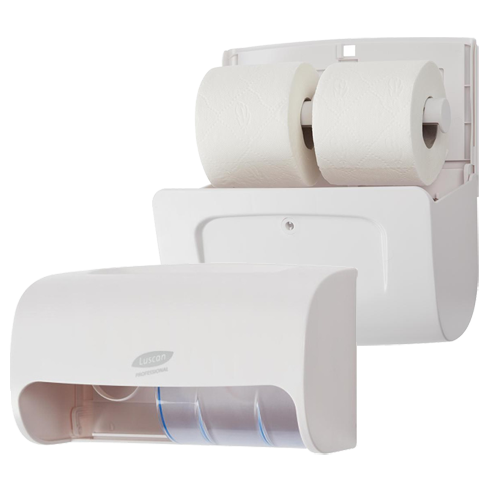 Диспенсер для туалетной бумаги в рулонах Luscan Professional Etalon Doublemini