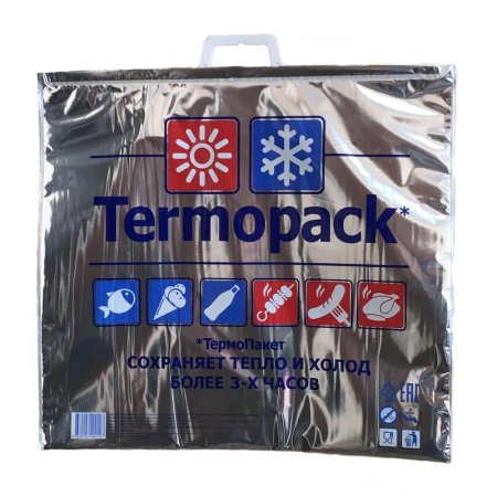 Термопакет Termopack Биг Премиум 3-х слойный металлизированная пленка  серебристый 60x1x55 см