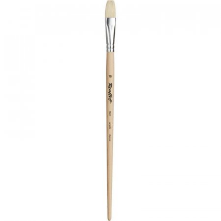 Кисть плоская щетина Roubloff №16