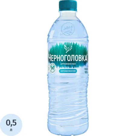 Вода питьевая Черноголовка негазированная 0.5 л