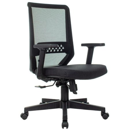 Кресло для руководителя Easy Chair 663 ТC черное (сетка/ткань, пластик)