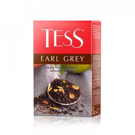 Чай Tess Earl Grey черный с лаймом и апельсином 100 г
