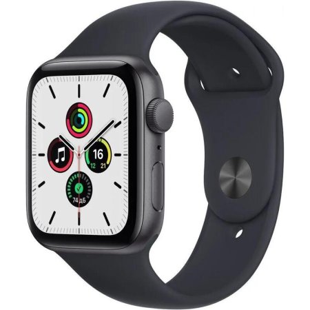 Смарт-часы Apple Watch SE 44 мм серые (MKQ63LL/A)