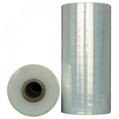 Стрейч-пленка для машинной упаковки вес 16 кг 17 мкм x 50 см x 2050 м (престрейч 200-230%)