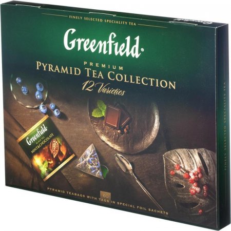 Чай Greenfield Pyramid Tea Collection ассорти 60 пакетиков
