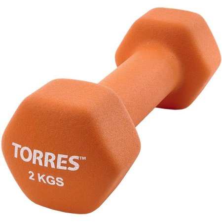 Гантель металлическая Torres PL55011 2 кг
