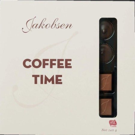 Конфеты шоколадные Jakobsen Coffee Time ассорти 140 г