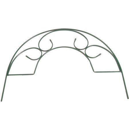 Заборчик для клумбы Триумф зеленый (100х7.5х80 см)