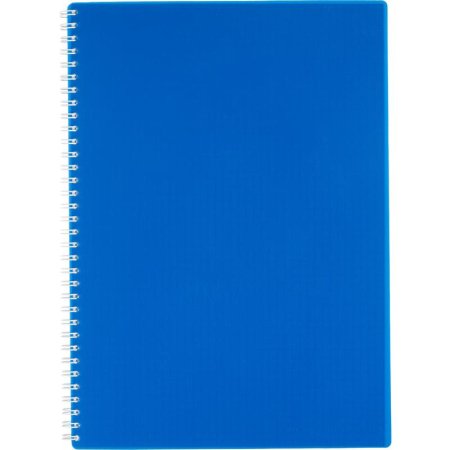 Бизнес-тетрадь Attache Economy А4 96 листов синяя в клетку на спирали  (294х210 мм)