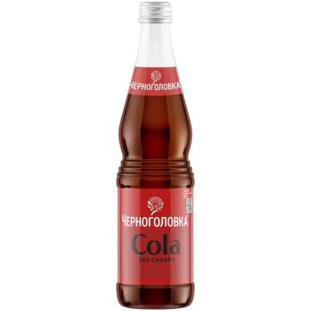Напиток Черноголовка Cola газированный без сахара 0.5 л